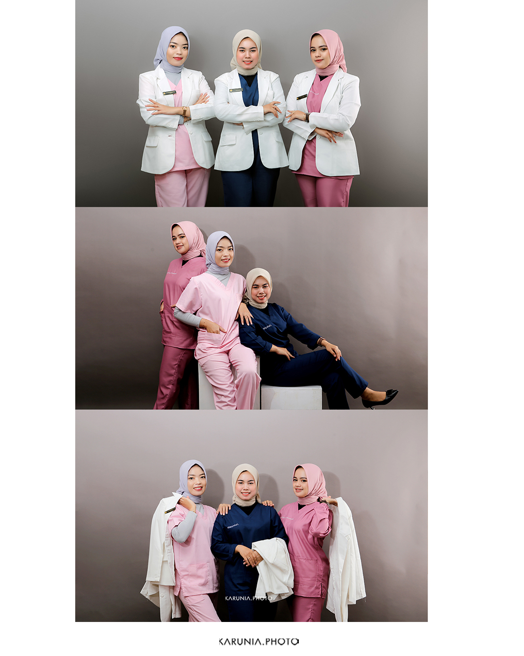 Sports team in uniform posing with championship trophy on field after winning game